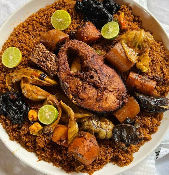 Thieboudienne rouge poisson