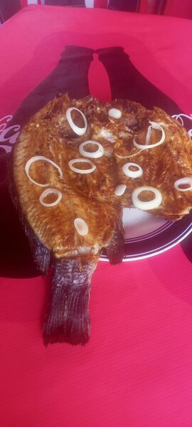 Roasted fish