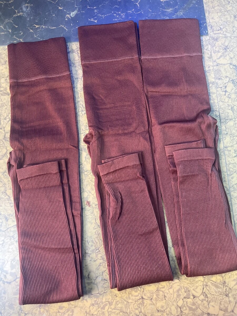 Ribbed leggings