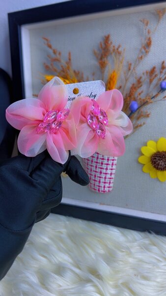 Floral earrings