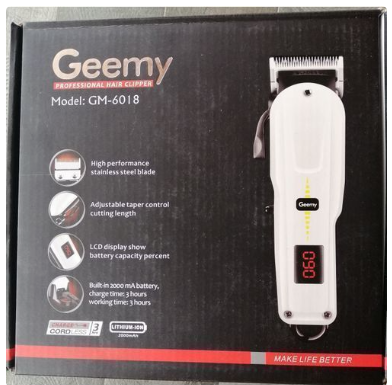Tondeuse Electrique Rechargeable - Geemy - GM-6018