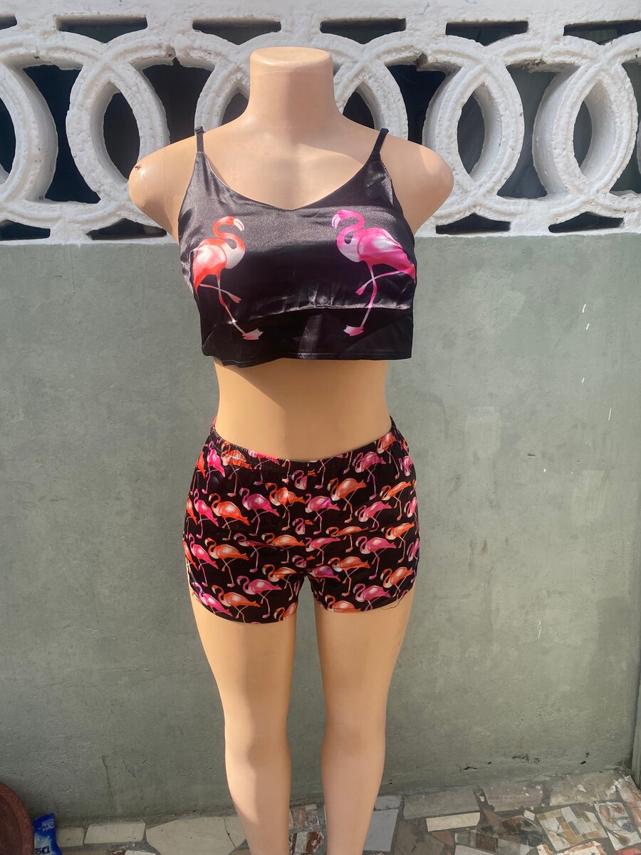 Pyjama Femme Imprimé Confort