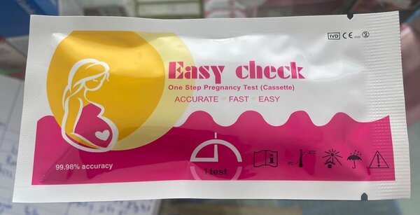 Easy check pregnancy test casette