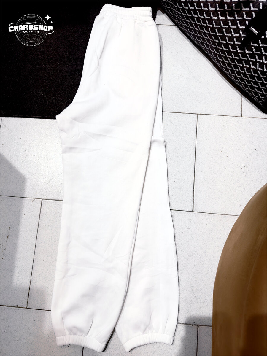 Pantalon blanc confortable