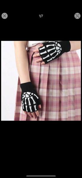 Gants squelette