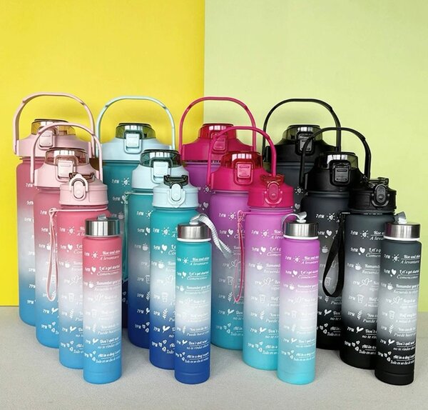 Water bottle  4 set,