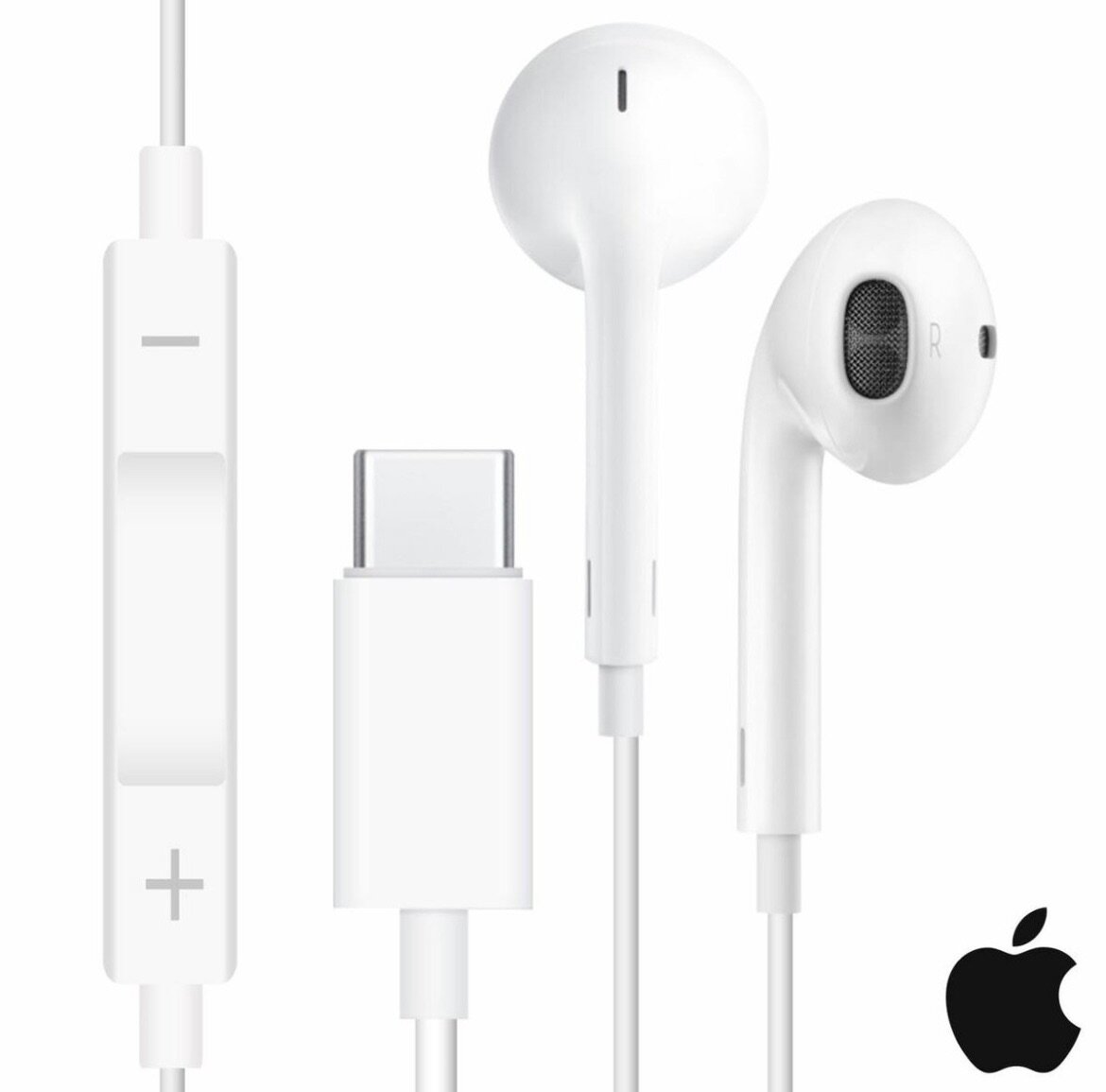 Écouteurs USB-C Apple et Samsung