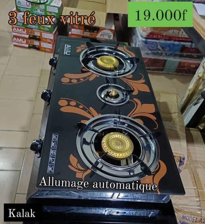 Cuisinière en vitrée