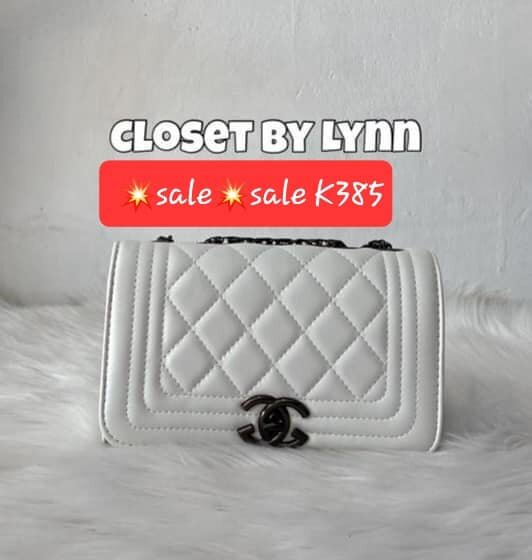 white bag