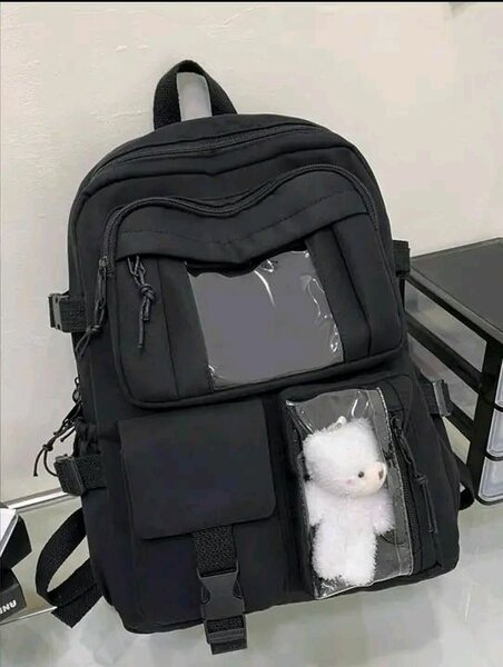 Sac à dos avec peluche intégrée