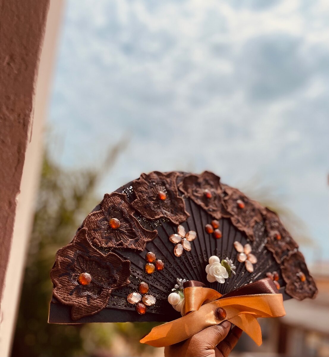 Bridal fan