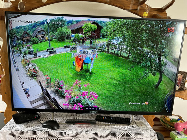 Caméra de surveillance 4K HD