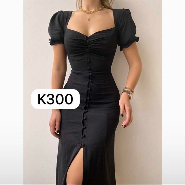 black dress