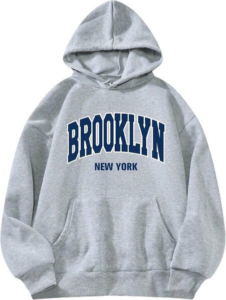 Hoodie Paris Style Gris