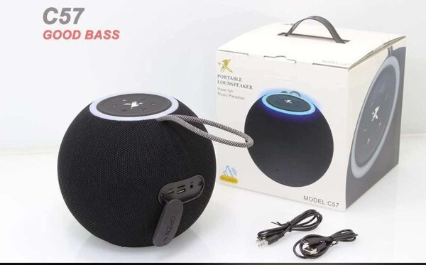 Enceinte portable C57 avec basses puissantes