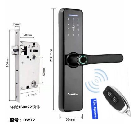 Serrure électronique intelligente DouWin