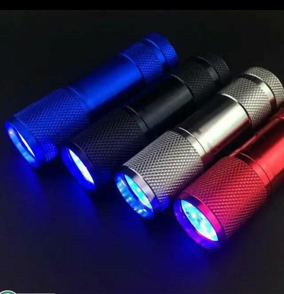 Multipurpose UV nail dryer lamp and counterfeit checker