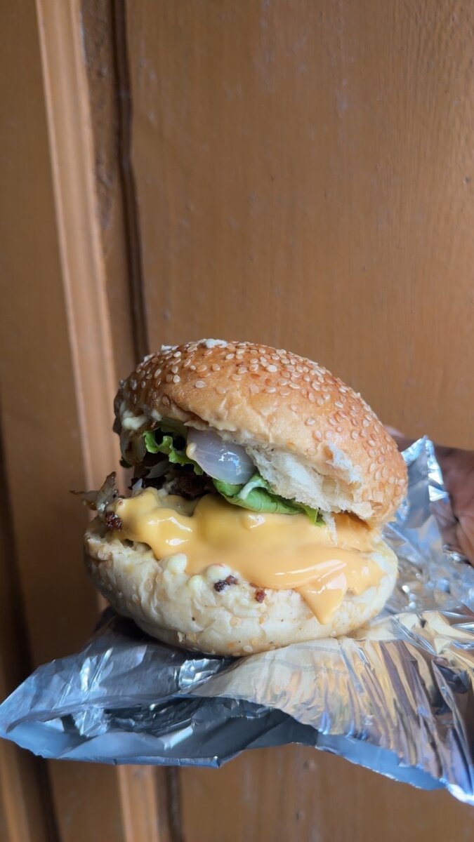Burger œuf au plat x2