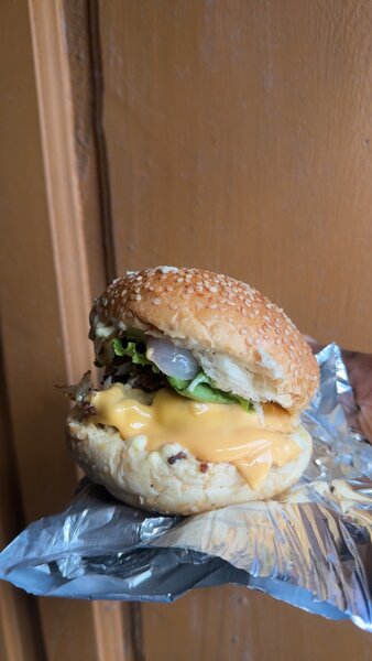 Burger œuf au plat x2