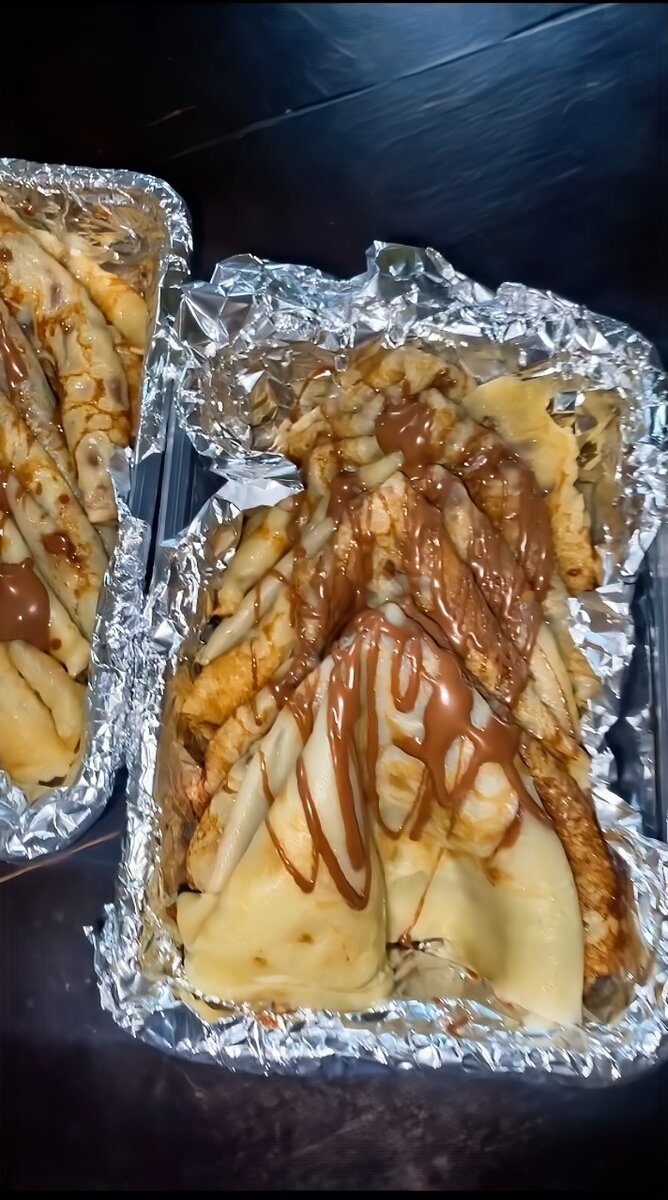 Crêpes au Nutella (4 pcs)