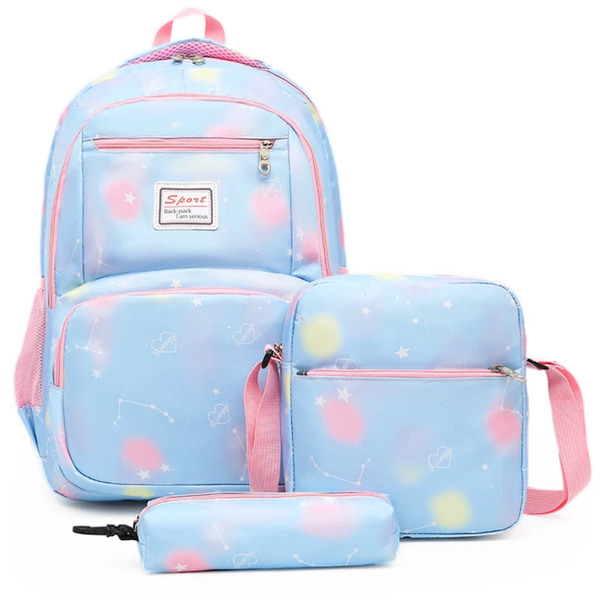 Ensemble Cartable Fille École