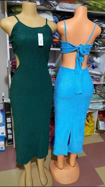 Bareback  bodycon dress