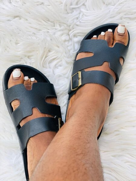 Hermes slippers
