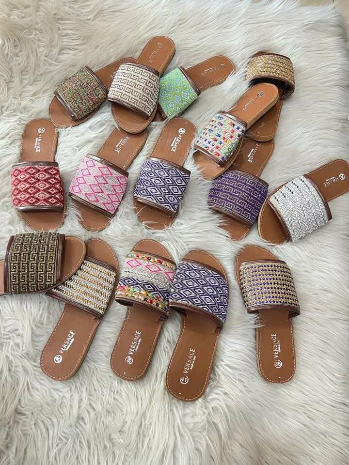 Sandales en perles femme