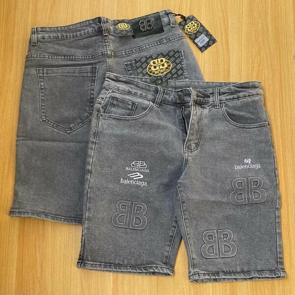 Men's quality jeans shorts