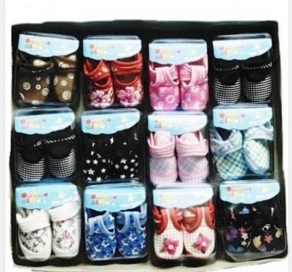 Chaussons Bébé Multi-Colorés