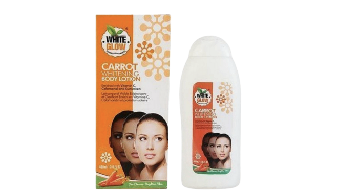 White Glow Carrit Whitening lotion