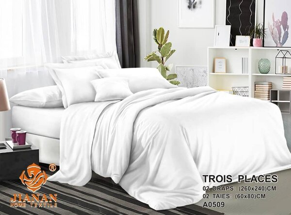 Drap de lit 3plces