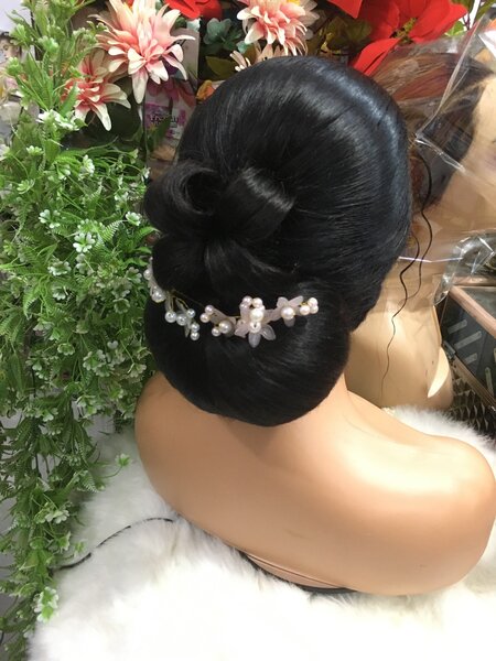 Bridal hair