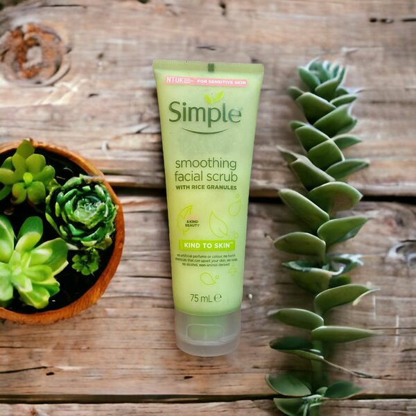 Simple Soothing Facial Scrub