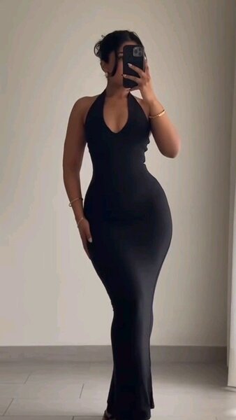 Robe Élégante Soirée Noir