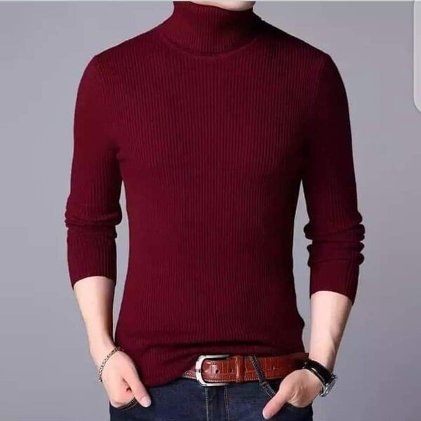 PULL COL ROULÉ homme