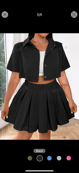 Jupe et chemise