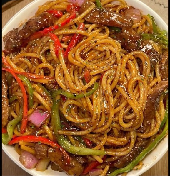 Spaghetti à la viande de bœuf