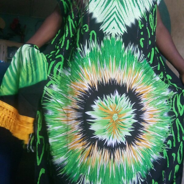 Robe Caftan Colorée Femme