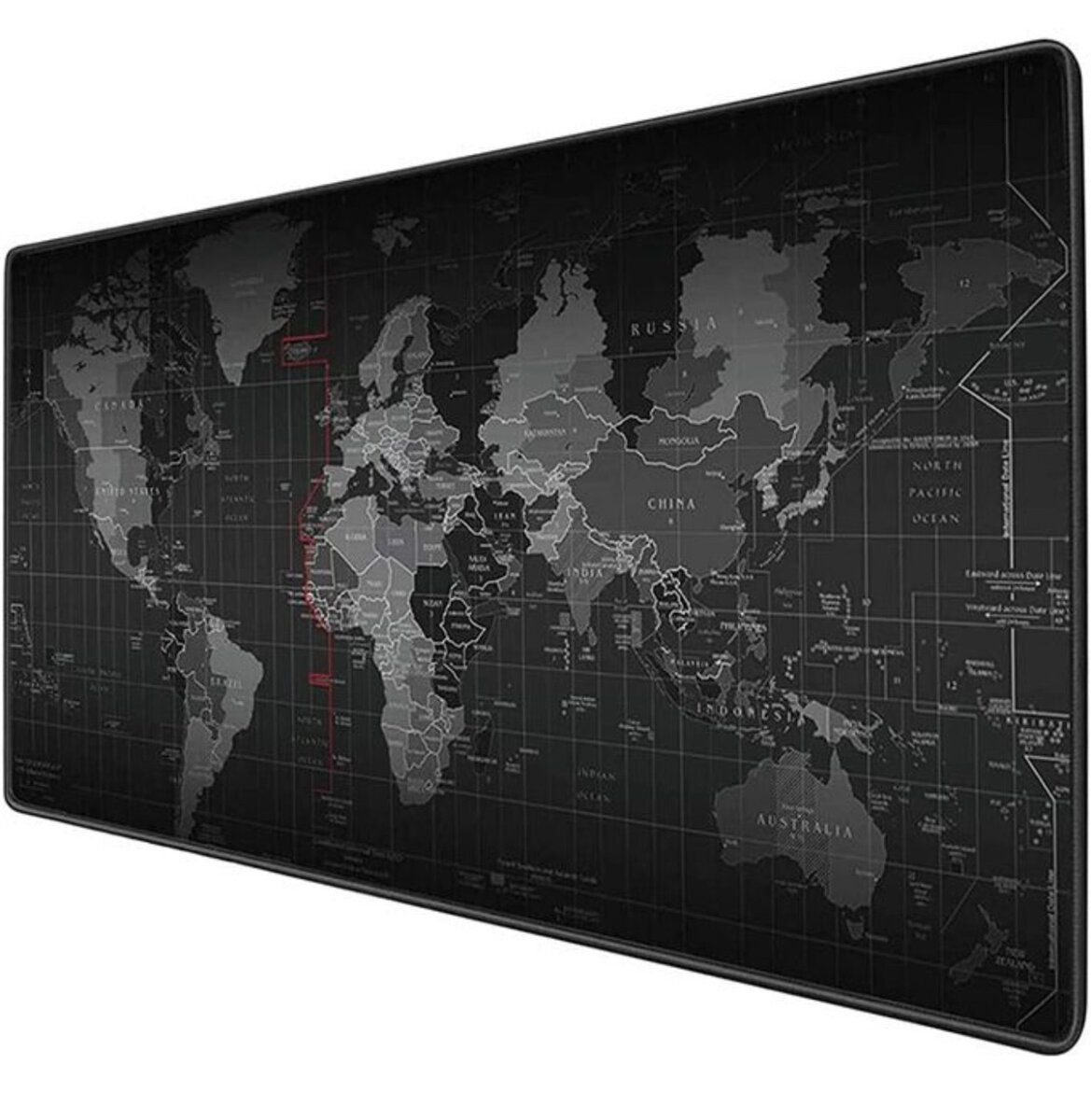 Tapis De Souris Modèle Carte Du Monde 900 * 400 Mm