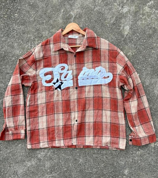 Chemise à carreaux vintage