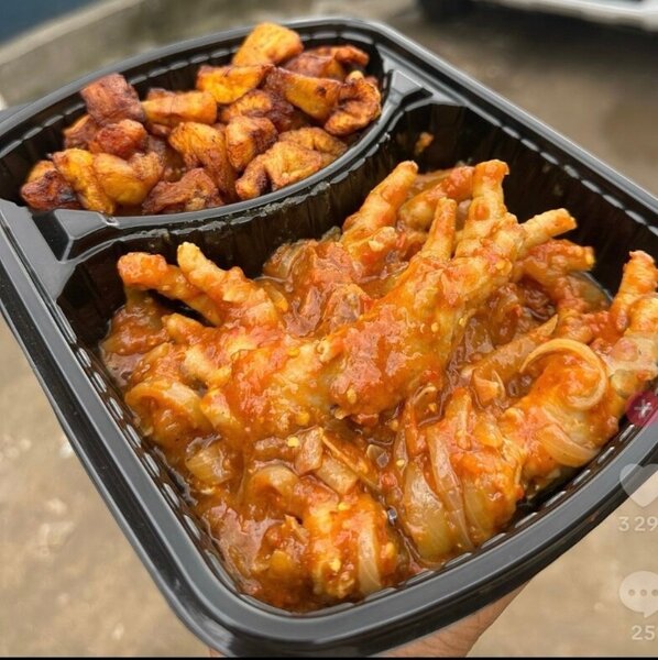 Alloco patte de poulet 1000f