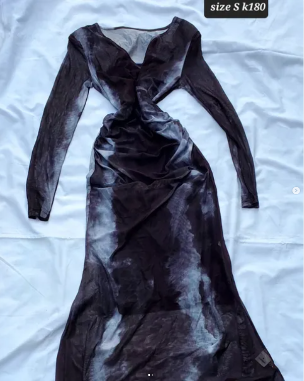 black dress