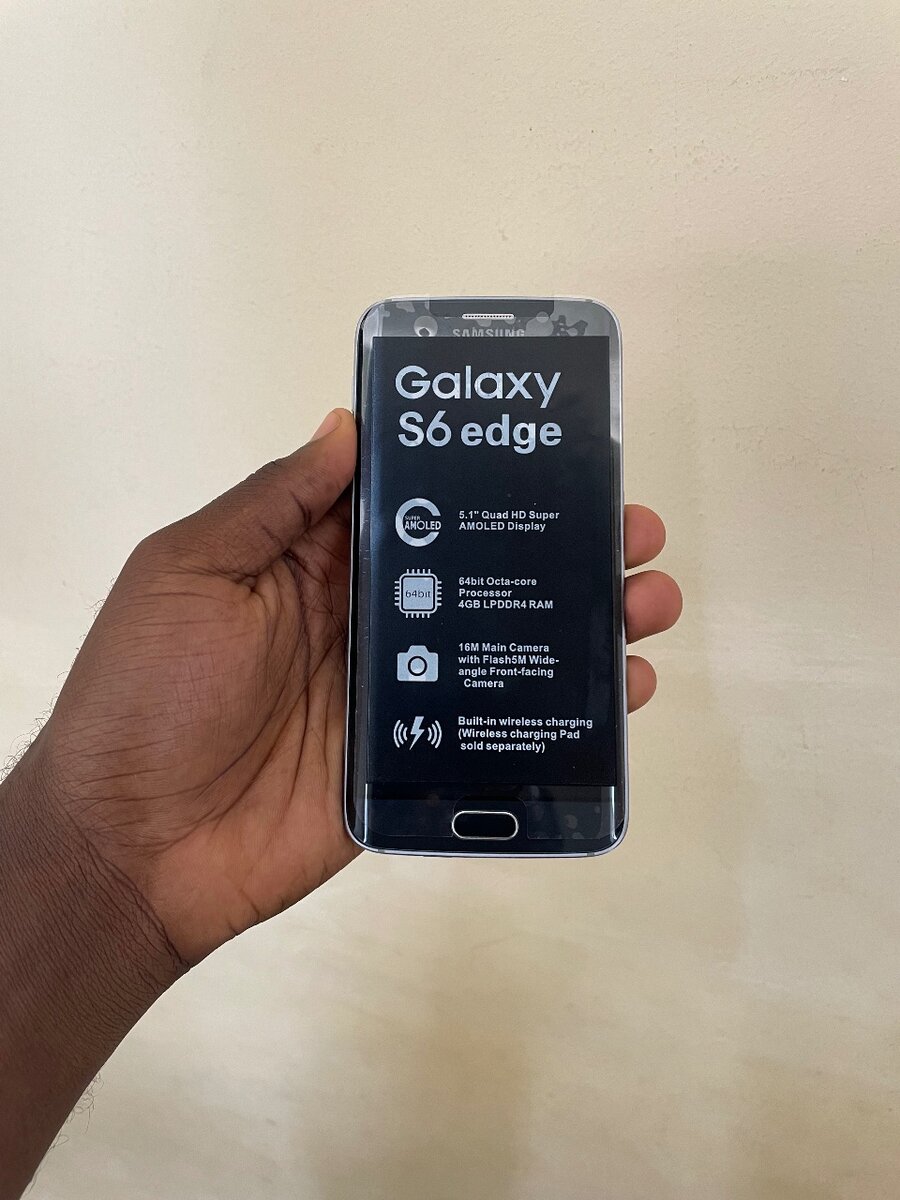 Samsung Galaxy s6 Edge colis importé