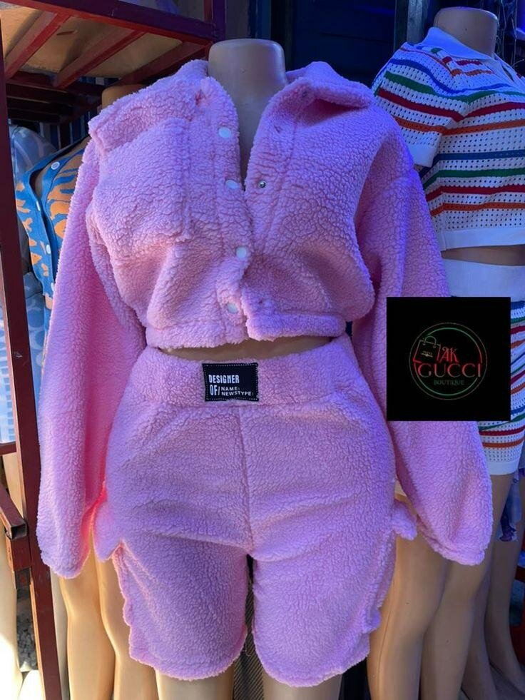 Tenue Douillette Femme Rose