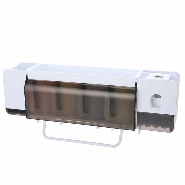 Multifunctional tooth brush holder