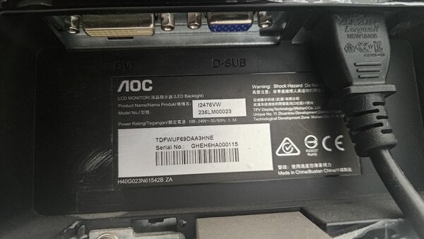 AOC i2476VW