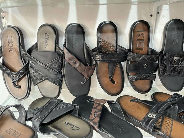 Quality Leather Slippers For Men