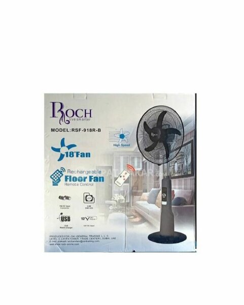 Ventilateur rechargeable - RSF 918R - Télécommandé