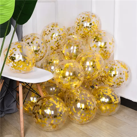 Ballons pailletés